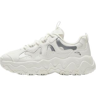 安踏松子丨厚底增高潮流休闲鞋女鞋2026春季新款透气运动鞋老爹鞋