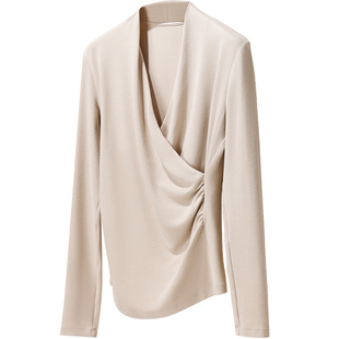 哺乳上衣孕妇秋衣打底衫外出辣妈秋冬德绒保暖套装喂奶孕期月子服