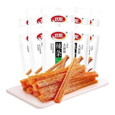 卫龙大面筋辣条10包正品