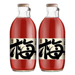 妙记梅汤真熬煮0添加300ml*2瓶冰爽解腻解辣消暑酸梅汤