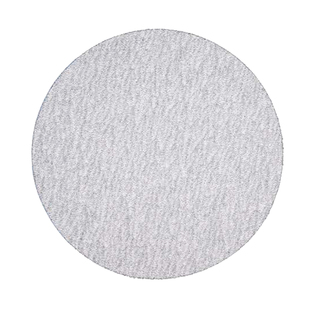 狮威植绒砂纸2寸3寸圆形白砂纸100自粘圆盘汽车打磨抛光干磨沙纸