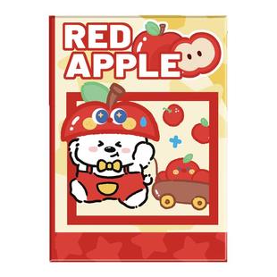 ins风红苹果A7迷你小本子随身携带笔记本高颜值空白记事本口袋本