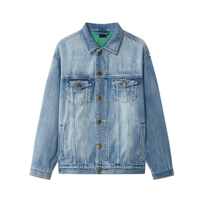 牛仔夹克VETEMENTS翻领夹克外套