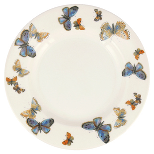 Emma Bridgewater菜盘陶瓷餐具蓝蝴蝶盘子emmaBridgewater英国