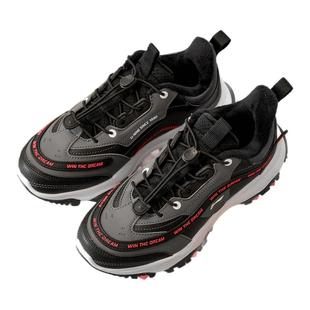 李宁儿童棉鞋男童加绒鞋子冬季新款中大童青少年加厚保暖运动鞋子