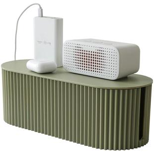 插线板收纳盒电线理线盒插座插排电源接线集线神器装饰遮挡整理盒