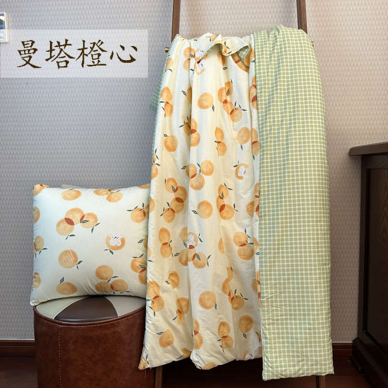 抱枕被子两用靠垫被汽车办公春秋天午睡被纯棉小被子多功能折叠被