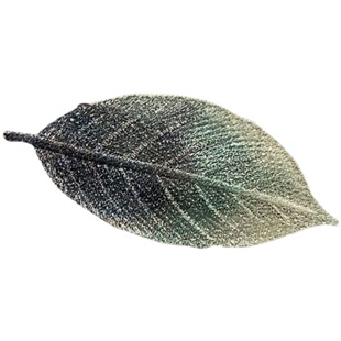 司藤同款发夹渐变刺绣树叶边夹复古时尚汉服旗袍发饰网红古风头饰