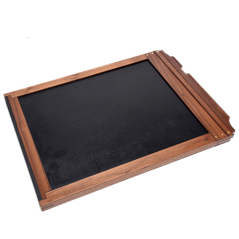 【申豪产】11x14大型宽幅相机底片夹标准木片夹黑胡桃木片盒精制
