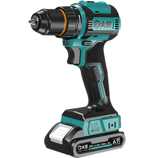 大艺手钻充电a7手枪钻3302G小钢炮20V无刷锂电池电钻正品手电钻