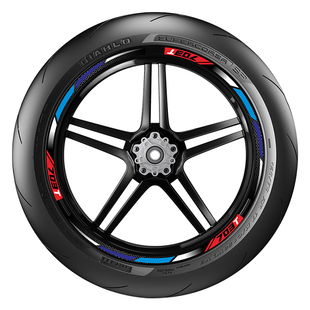 适用于26款升仕703T摩托车轮毂反光贴轮圈贴纸钢圈装饰改装配件