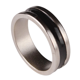 磁戒 黑圈 强磁戒指 磁力 磁铁 变硬币 黑条 近景魔术道具 吸钢珠