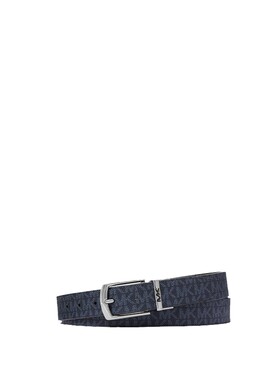 【夏季酬宾】MICHAEL KORS MK 男士老花方扣皮带腰带
