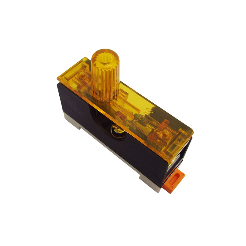 长虹牌 FS-101 10A 直流12V/24V保险丝座 熔断器座 带灯显示 全铜