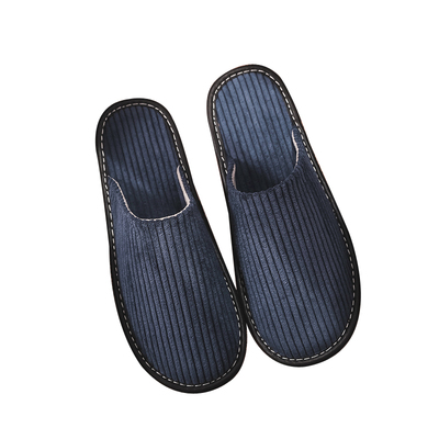 韩版春秋四季家用布艺棉拖鞋