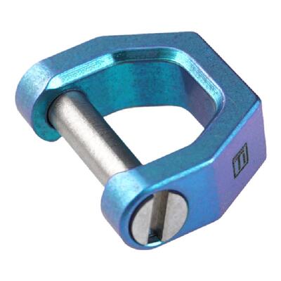 CooYoo酷友KC1/KC2钛合金旋转马蹄扣多用迷你锁扣户外挂扣钥匙扣