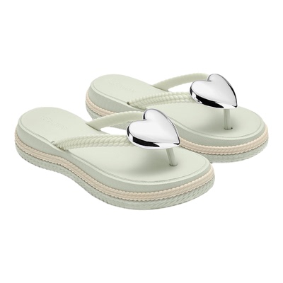 COOLCHAP夏新款厚底人字拖女