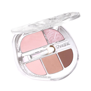 向卧蚕盘眼影五色一体盘日花提亮珠光自然立体亚裔妆容下至综合盘