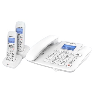 中诺W128数字无绳固定电话机办公家用子母机商务座机移动一拖一二