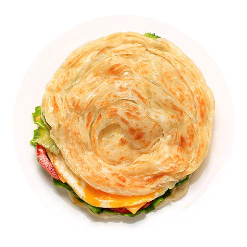 琪利原味手抓饼面饼50片正宗中国台湾风味速食早餐煎饼家庭装50个