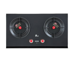 红日红外线燃气灶双灶家用嵌入式天然气煤气炉灶台聚能灶具T5S