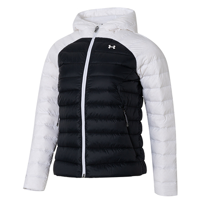 安德玛女子薄款连帽羽绒服