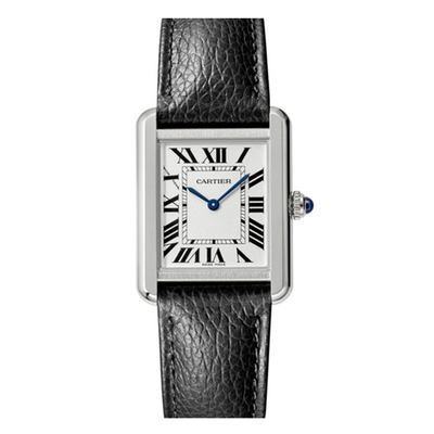 【自营】中古95新卡地亚Cartier坦克系列石英女士手表瑞士腕表