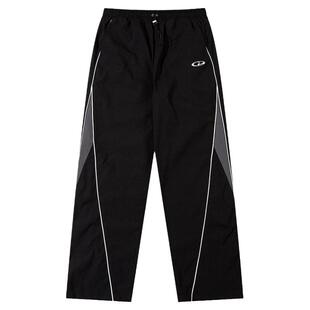 From Mars 不远万里 街头撞色运动风休闲宽松百搭男女阔腿长裤子