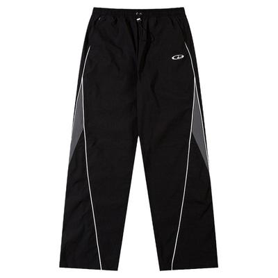 休闲宽松百搭男女阔腿长裤子