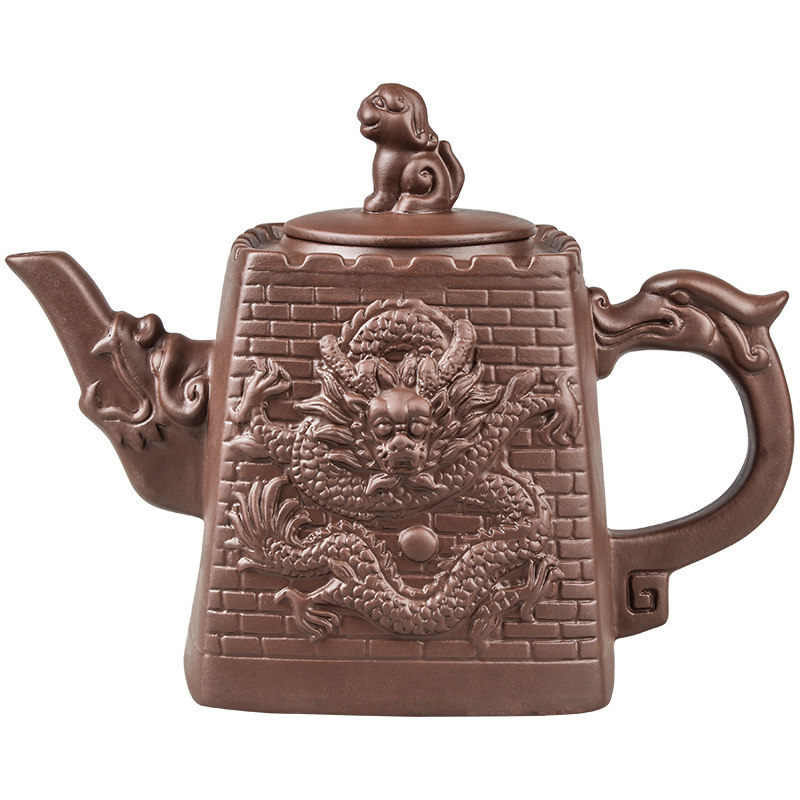 宜兴原矿纯手工大容量功夫茶壶
