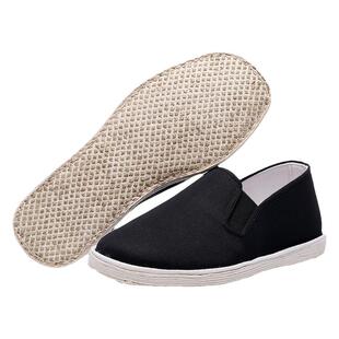 非遗老北京千层底布鞋男款手工十字纳底礼服呢夏季官方旗舰店官网