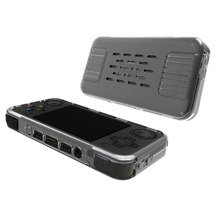 适用安伯尼克RG35XX H保护壳TPU防摔防尘Anbernic保护套透明壳