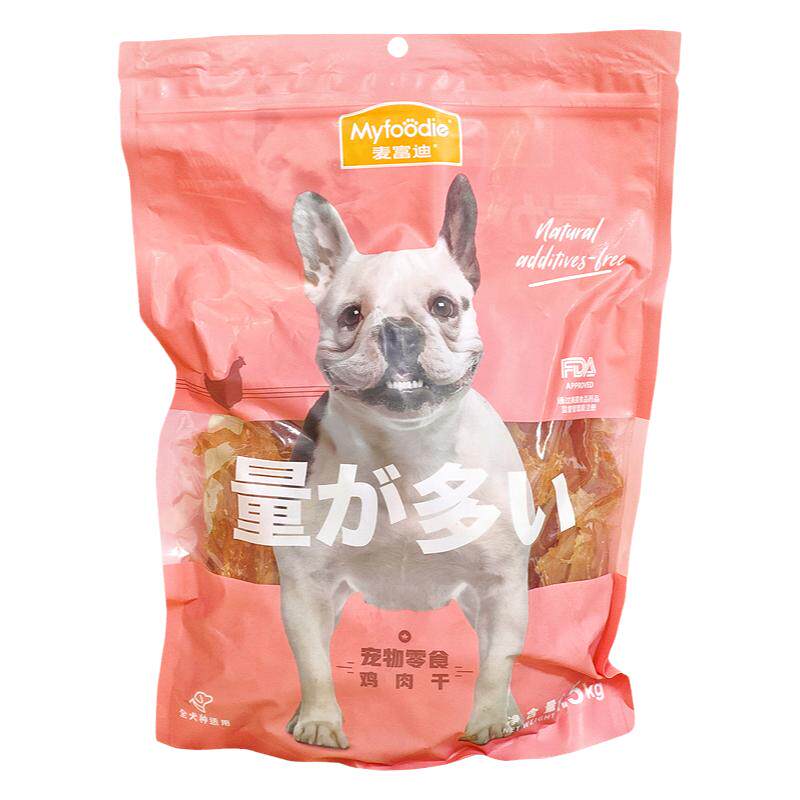 麦富迪鸡胸肉干狗狗零食训练奖励