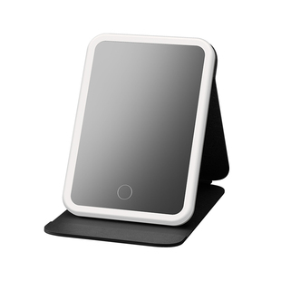 折叠镜子男士专用桌面办公室家用便携小随身学生宿舍大化妆镜带灯