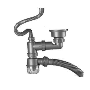箭牌下水管套厨房单槽双槽水槽排水管配件下水道洗菜盆下水器套装