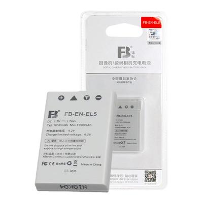 沣标EN-EL5电池P100尼康P90 P500 P510 P520 P5000 P5100 P6000充电器COOLPIX P80数码P530相机enel5座充P3 4