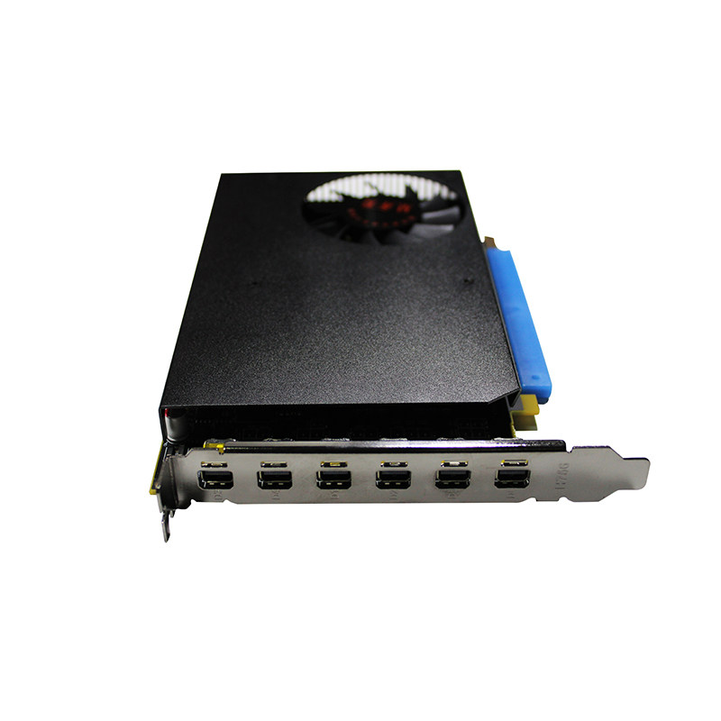 多屏显卡DP显卡星齐美6屏DDR5