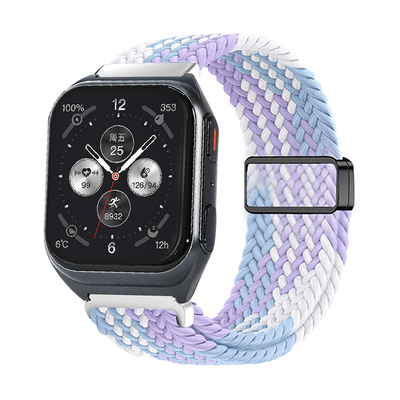 适用安顿血压手表编织磁吸表带