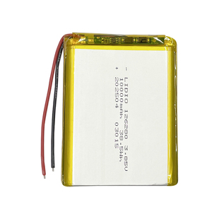 126280高压电芯3.85v聚合物锂电池10000mAh足容量带保护满电 4.4V