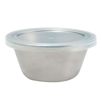 霜山304不锈钢带盖料理碗