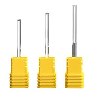 沪豪3.175双刃直槽铣刀密度板数控切割刀木工开槽直刀雕刻机刀具