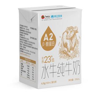 西江乳业A2β酪蛋白4.0g乳蛋白水牛奶纯牛奶儿童学生营养早餐牛奶