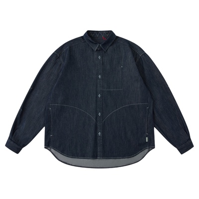 TreesOutside天丝混纺亲肤吸湿原牛长袖衬衫休闲开衫外套