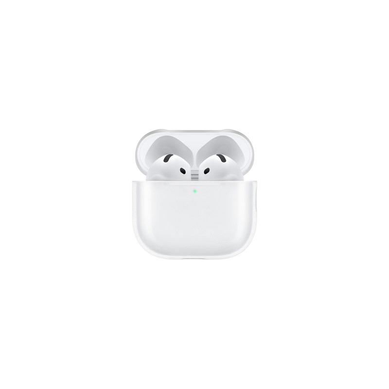tech21耳机壳适用于苹果airpods4透明保护壳airpods pro3防摔硬壳airpods Max蛇年马年暗紫色珊瑚色透明款
