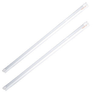 LED日光灯全套灯管灯座支架T8一体化超市厂房1.2米0.9米0.6米长灯