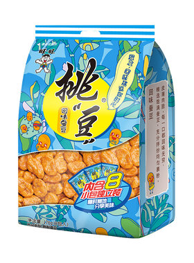 旺旺挑豆回味蚕豆系列香脆美味办公室囤货休闲馋嘴小零食组合装