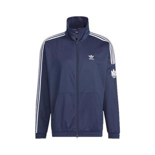 adidas三叶草刺绣标秋款男女韩系经典复古运动外套JL8398 JL8400