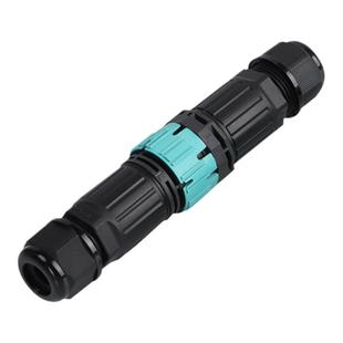 IP68防水连接器公母对接航空插头免焊灯具室户外电缆线防水接头雨