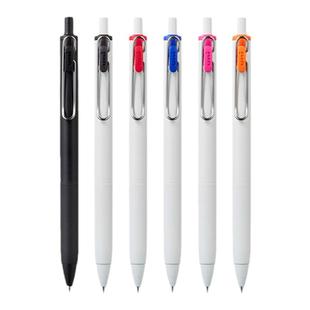 日本文具uni三菱小浓芯UMN-S-38/05中性笔uni-ball one按动式黑蓝红水笔子弹头办公学生书写文具大赏0.5mm