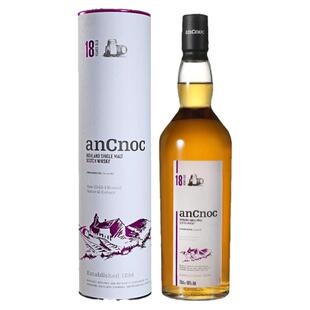御玖轩 安努克18年单一麦芽威士忌46度 苏格兰高地进口洋酒700ml
